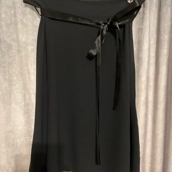 Burberry London Black A-Line Skirt US size 8, most flattering flowy skirt ever! - Picture 1 of 12
